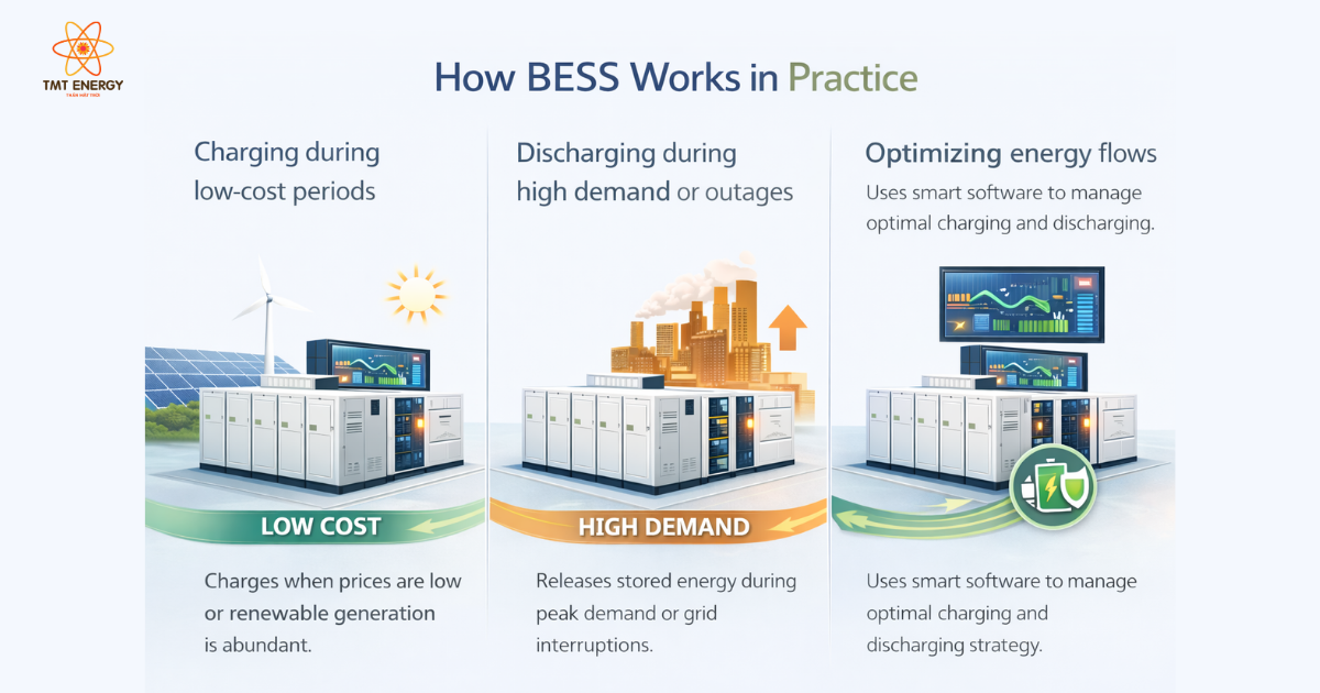 How BESS works in practice