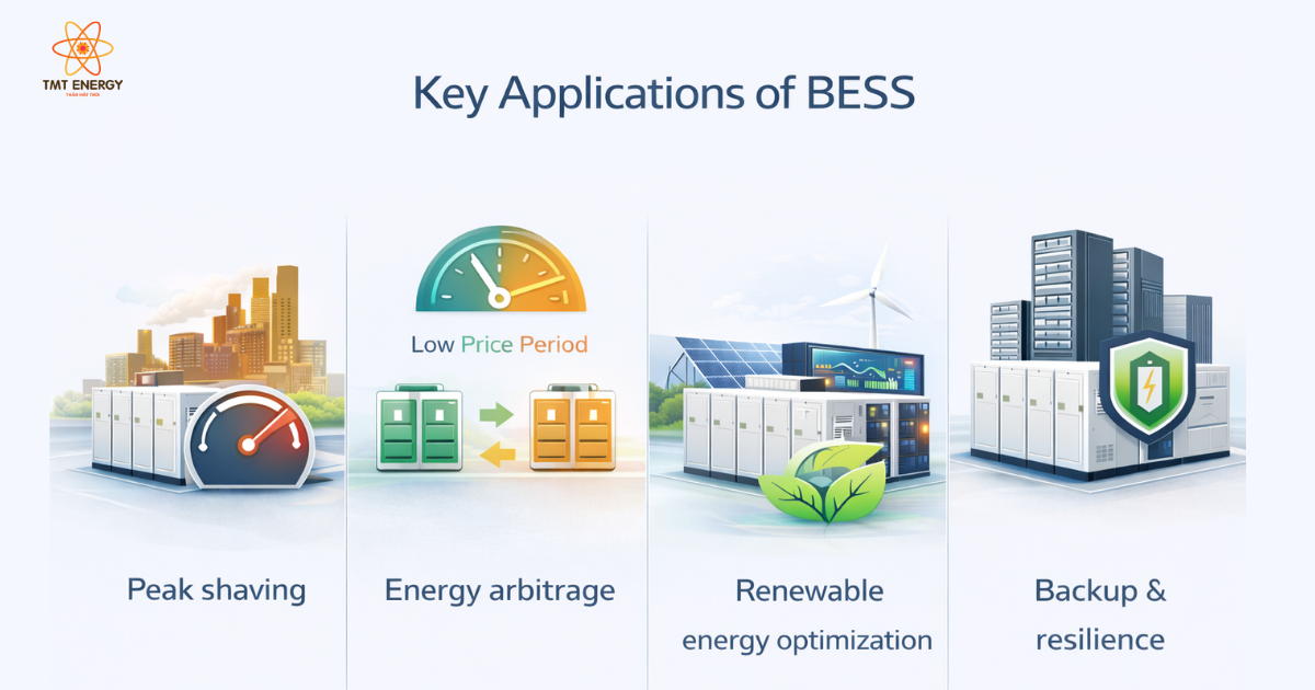 Key Applications of BESS
